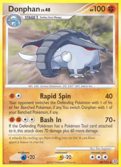 Donphan 48/132 Uncommon card from Secret Wonders