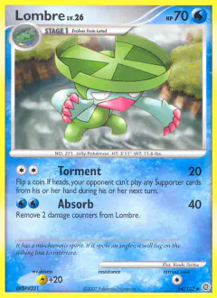 Lombre 54/132 Uncommon card from Secret Wonders