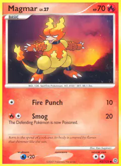Magmar 93/132 Common card from Secret Wonders