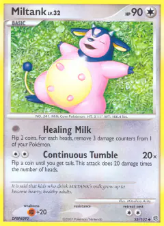 Miltank 55/132 Uncommon card from Secret Wonders