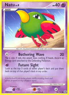 Natu 96/132 Common card from Secret Wonders