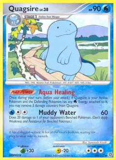 Quagsire 60/132 Uncommon card from Secret Wonders