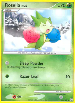 Roselia 62/132 Uncommon card from Secret Wonders
