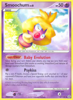 Smoochum 67/132 Uncommon card from Secret Wonders