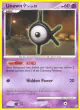 Unown [K] 68/132 Uncommon card from Secret Wonders