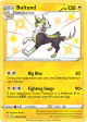 Boltund SV040/SV122 Rare Shiny card from Shining Fates