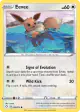 Eevee 052/072 Common card from Shining Fates