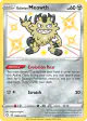 Galarian Meowth SV086/SV122 Rare Shiny card from Shining Fates