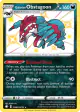 Galarian Obstagoon SV080/SV122 Rare Shiny card from Shining Fates