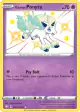 Galarian Ponyta SV047/SV122 Rare Shiny card from Shining Fates