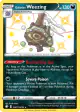 Galarian Weezing SV077/SV122 Rare Shiny card from Shining Fates