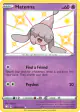 Hatenna SV054/SV122 Rare Shiny card from Shining Fates