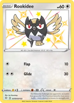Rookidee SV101/SV122 Rare Shiny card from Shining Fates