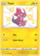 Toxel SV041/SV122 Rare Shiny card from Shining Fates