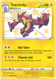 Toxtricity SV042/SV122 Rare Shiny card from Shining Fates