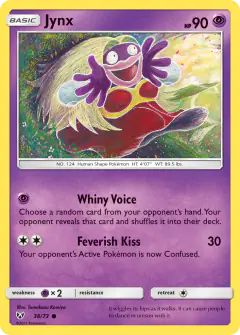 Jynx 38/73 Common card from Shining Legends