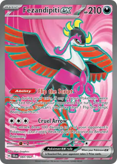 Fezandipiti ex 084/064 Ultra Rare card from Shrouded Fable