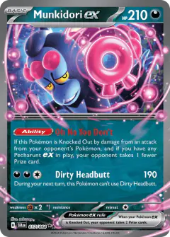 Munkidori ex 037/064 Double Rare card from Shrouded Fable
