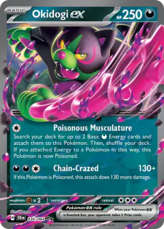 Okidogi ex 036/064 Double Rare card from Shrouded Fable