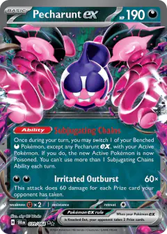 Pecharunt ex 039/064 Double Rare card from Shrouded Fable
