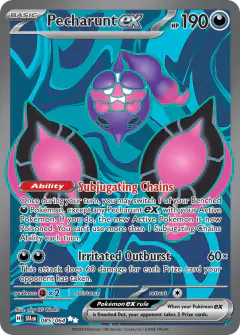 Pecharunt ex 085/064 Ultra Rare card from Shrouded Fable