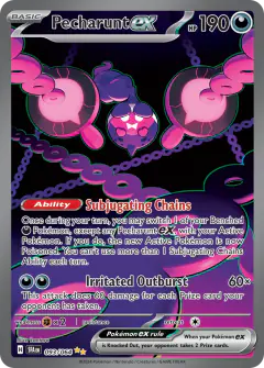 Pecharunt ex 093/064 Special Illustration Rare card from Shrouded Fable