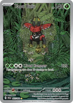 Tapu Bulu 065/064 Illustration Rare card from Shrouded Fable