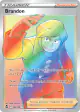 Brandon 203/195 Rare Rainbow card from Silver Tempest