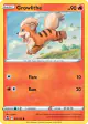 Growlithe 019/195 Common card from Silver Tempest