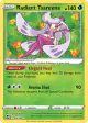 Radiant Tsareena 016/195 Radiant Rare card from Silver Tempest