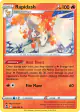 Rapidash 022/195 Rare Holo card from Silver Tempest