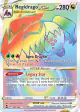 Regidrago VSTAR 201/195 Rare Rainbow card from Silver Tempest