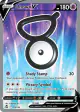 Unown V 176/195 Rare Ultra card from Silver Tempest