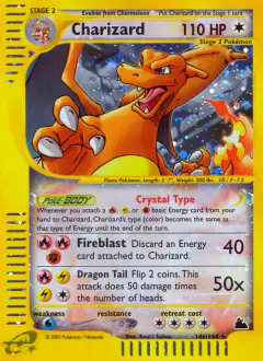 Charizard 146/144 Rare Secret card from Skyridge