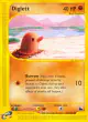 Diglett 50/144 Common card from Skyridge
