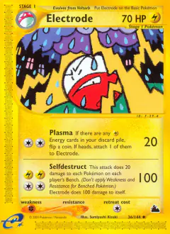 Electrode 36/144 Uncommon card from Skyridge