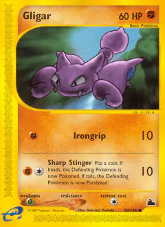 Gligar 59/144 Common card from Skyridge