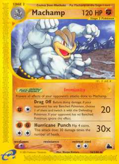 Machamp 16/144 Rare card from Skyridge