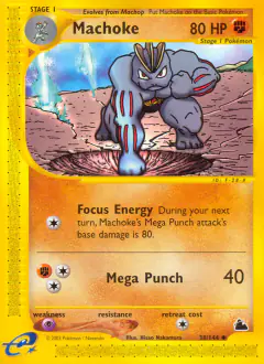 Machoke 38/144 Uncommon card from Skyridge