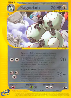Magneton 20/144 Rare card from Skyridge