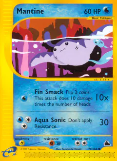 Mantine 77/144 Common card from Skyridge