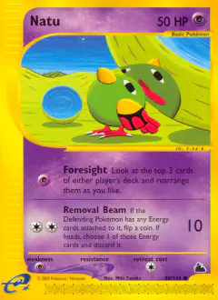 Natu 80/144 Common card from Skyridge