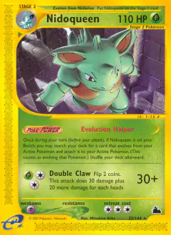 Nidoqueen 22/144 Rare card from Skyridge
