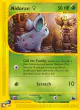 Nidoran ♀ 81/144 Common card from Skyridge