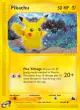 Pikachu 84/144 Common card from Skyridge