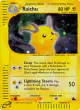 Raichu H25/H32 Rare Holo card from Skyridge