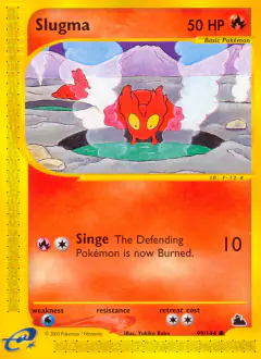 Slugma 99/144 Common card from Skyridge