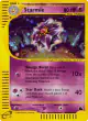 Starmie H28/H32 Rare Holo card from Skyridge