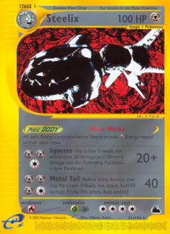 Steelix 31/144 Rare card from Skyridge