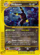 Umbreon H30/H32 Rare Holo card from Skyridge